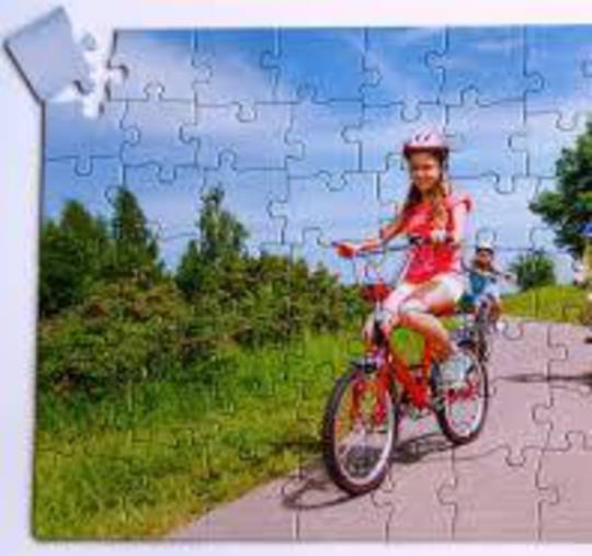   60 Piece Biking Puzzle